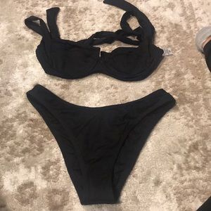 L*space black bikini